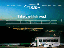 Tablet Screenshot of northlaketahoeexpress.com